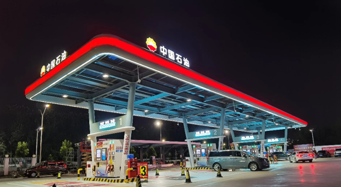 FOTRIC热成像探头监测加油站