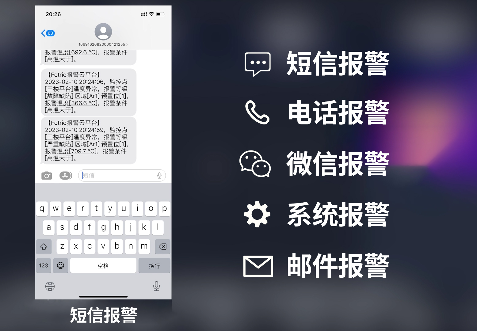 热成像摄像头报警方式